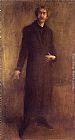 James Abbott Mcneill Whistler Canvas Paintings - Brown and Gold